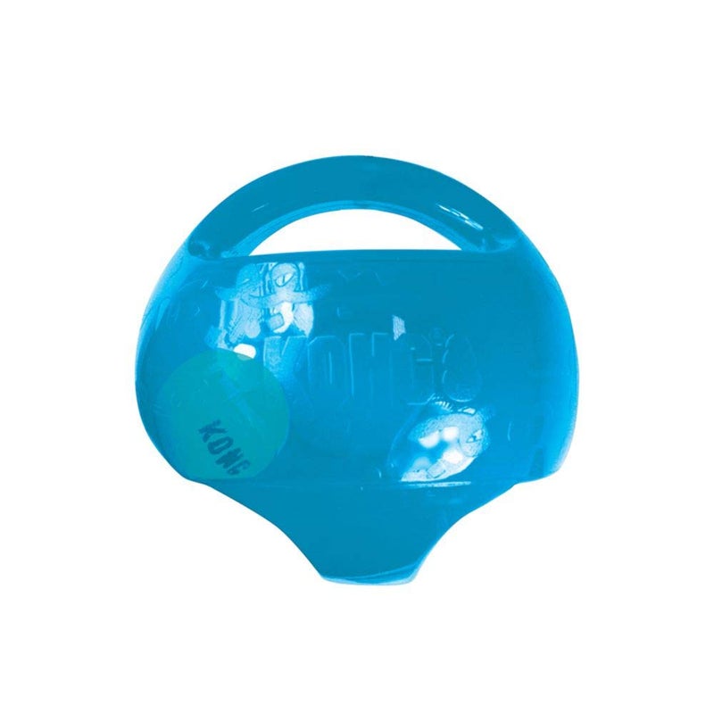 KONG Jumbler Ball - Interactive Toy for Dog & Puppy Playtime - Fetch Toy with Tennis Ball - Dog Supplies for Engaging Play - for Medium/Large Dogs - Assorted Colors - Image 1